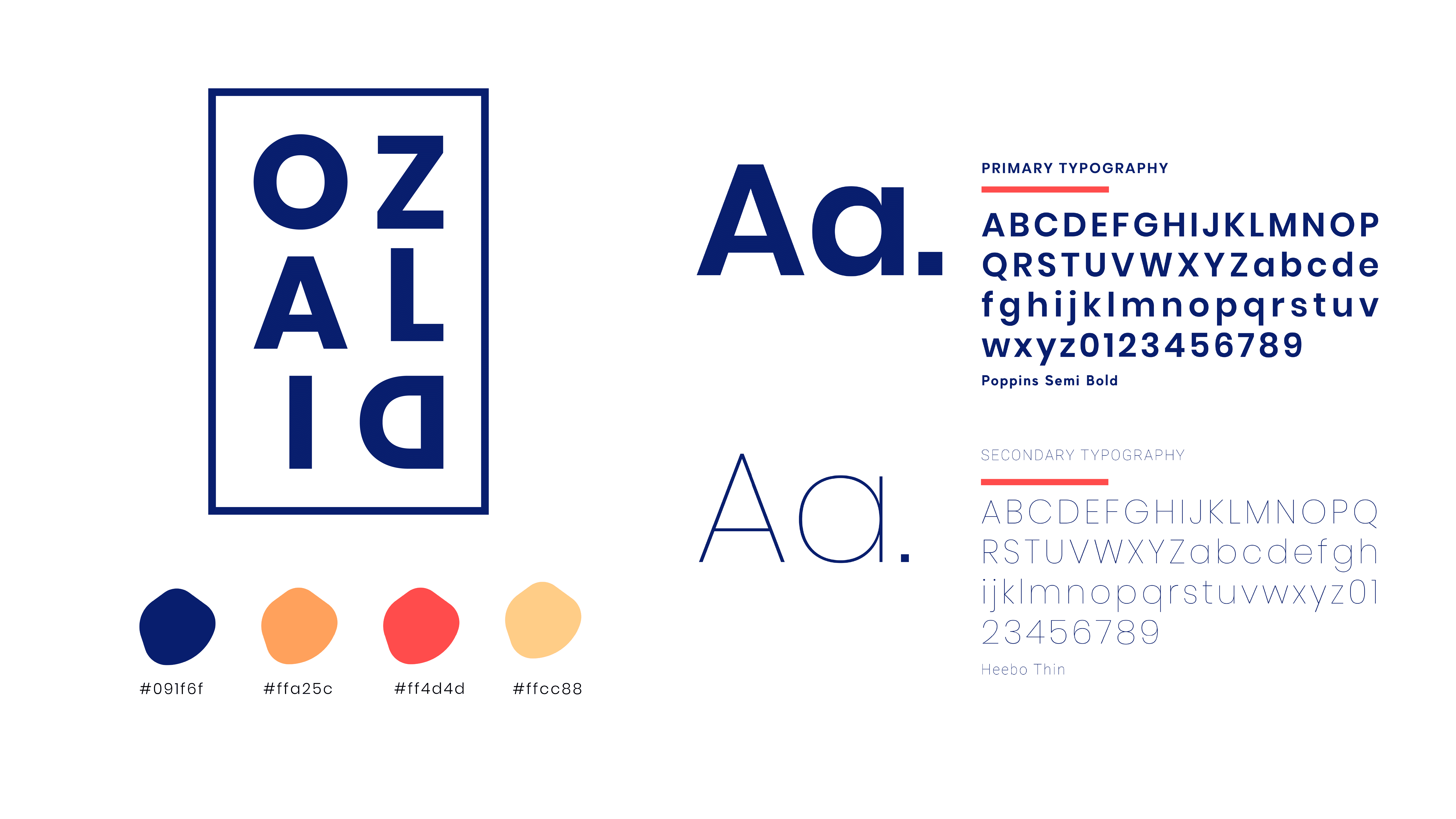 Ozalid charte graphique